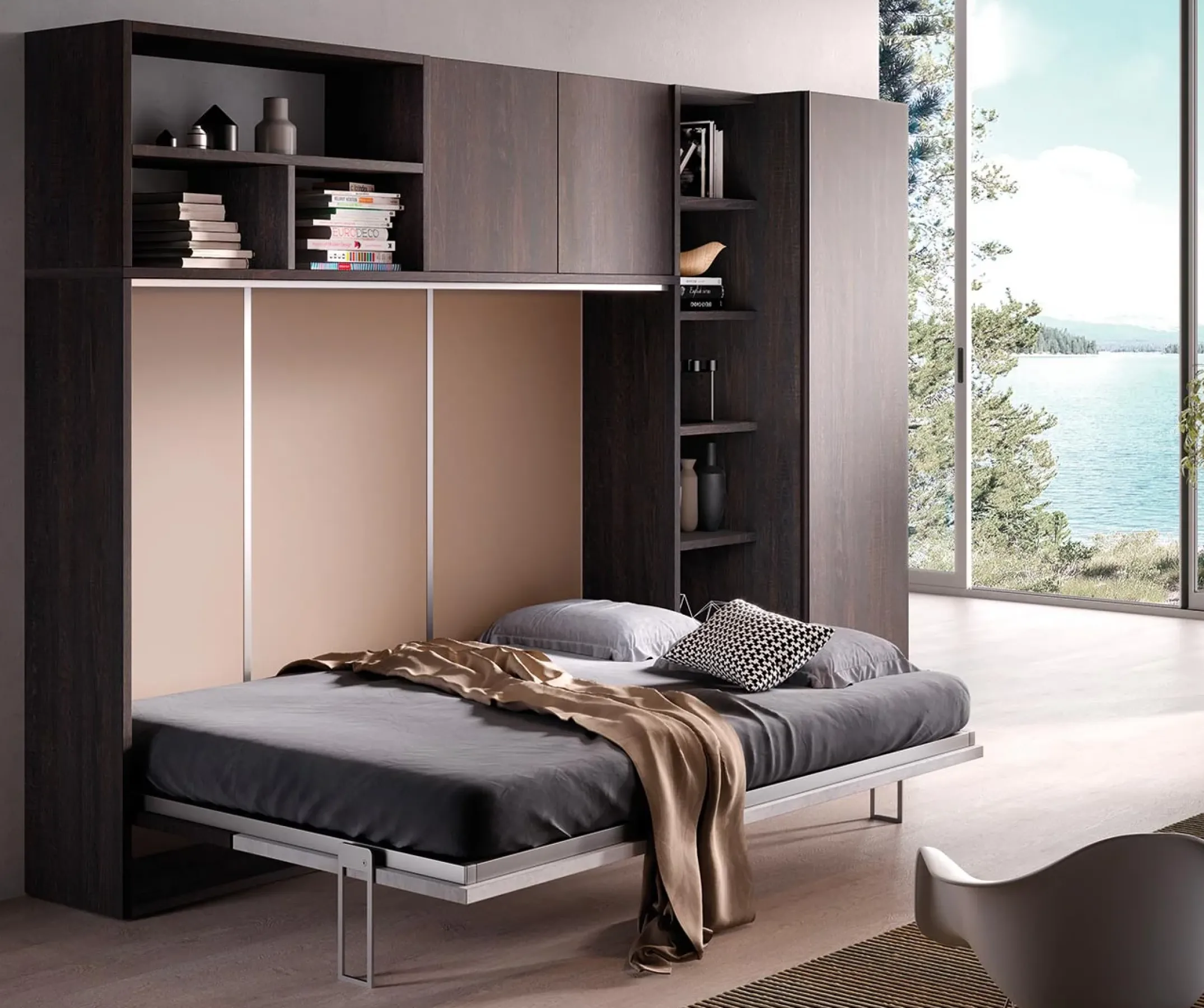 Armoire-lit LUCY Transversale