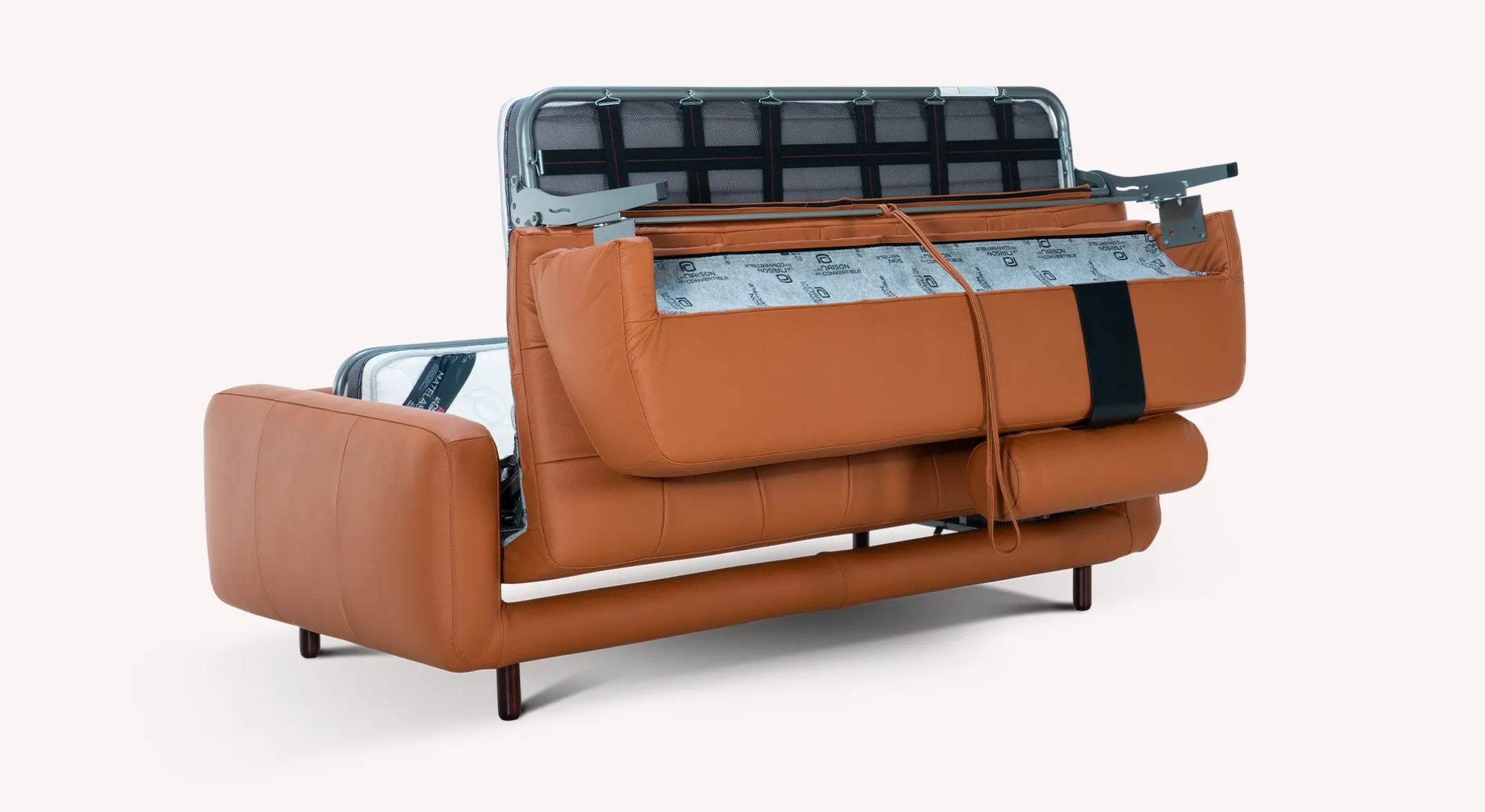 Canapé convertible CLARK Cuir
