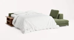 Canapé-lit NELLY Angle Pouf