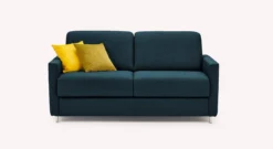 Lot canapé et fauteuil JIMMY Foster Bleu ocean