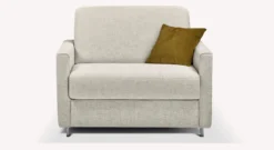 Lot canapé et fauteuil JIMMY Foster Ivoire