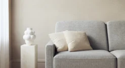 Lot canapé et fauteuil JIMMY Foster Grey