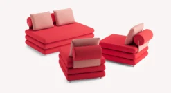 Lot canapé et fauteuils SUISSE