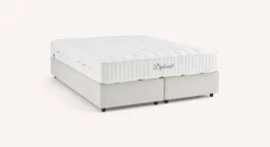 Pack lit coffre, matelas et tête de lit NINA