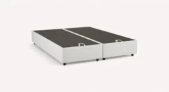 Pack lit coffre, matelas et tête de lit NINA
