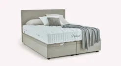Pack lit coffre, matelas et tête de lit WARREN