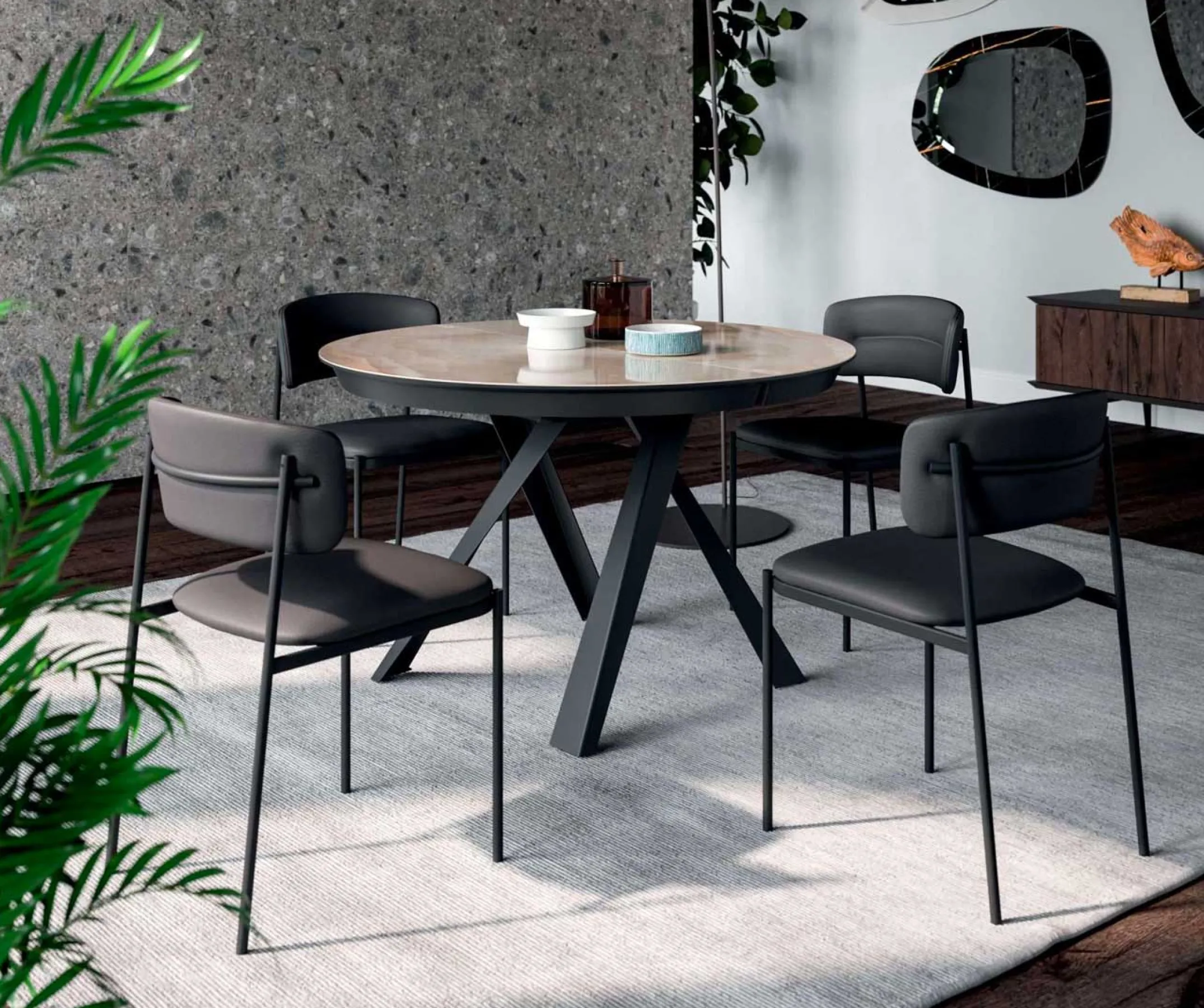 Table extensible EMISFERO