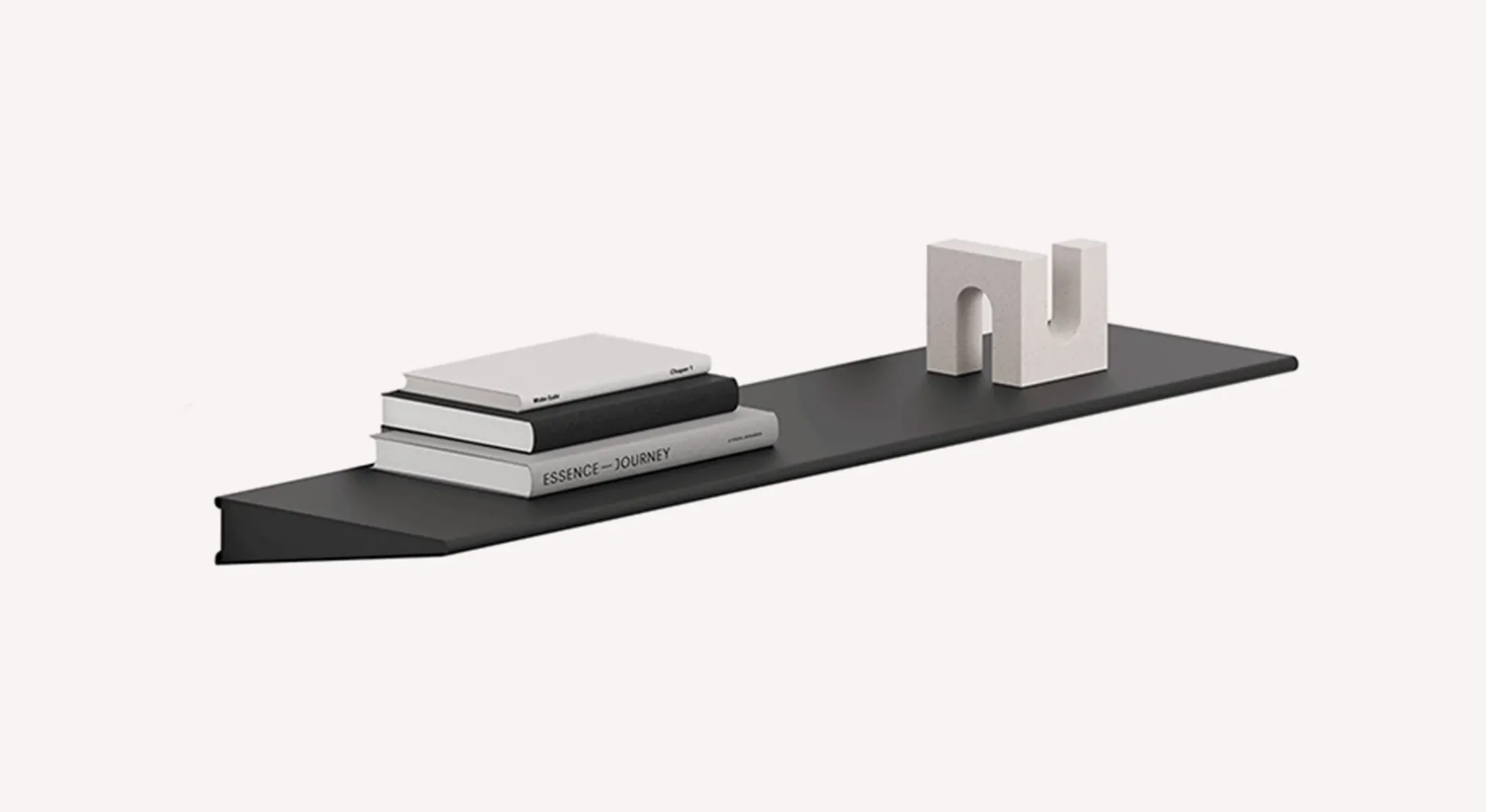 Étagère TINY Aluminium Noir